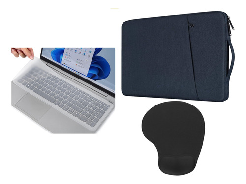 Funda Acolchada Para Portátil 14/15.6 + Pad Mouse+ Membrana 