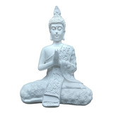 Estatueta De Buda Agradecendo Hindu Tibetano Decoração 