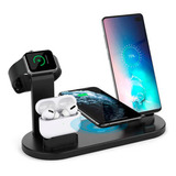 Base Carregador Dock Station Para Watch Airpod Apple iPhone