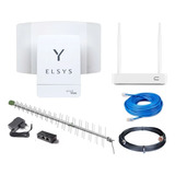 Kit Amplimax 4g Internet  E Tel Rural + Rot + Cab 70m + Ant