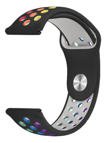 Correa Transpirable Multicolor Para Galaxy Watch Active 2