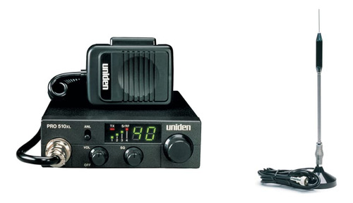 Radio Cb Pro510xl De 40 Canales. Diseño Compacto. Pantalla L