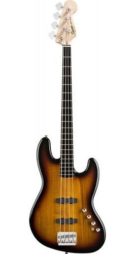 Bajo Electrico Squier Jazz Bass Deluxe Activo 4 Cuerdas