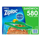 145 Bolsas Ziploc Sandwich Comida Almacenar Botana Alimentos