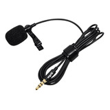 Micrófono Corbatero Cable De 3,5mm Nisuta Ns Mic230c Celular