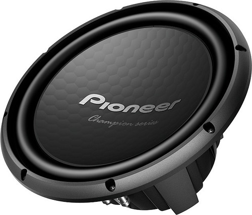 Bajo Pioneer Carro Subwoofer Champion Series 1500w Ts-w32s4 Color Negro