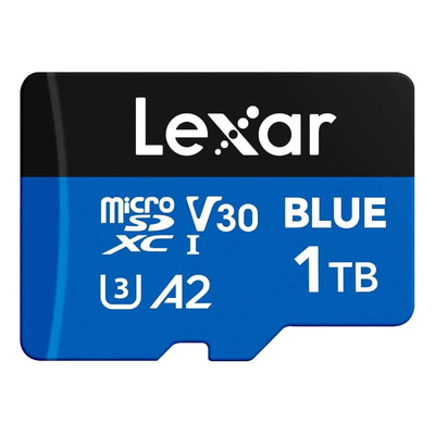 Tarjeta Micro Sd Lexar De 1 Tb Azul De Hasta 160 Mb\u002Fs, Micro | Envío gratis