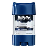 Gillette Specialized Antibacterial Gel Antitranspirante 82gr