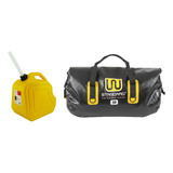 Kit Bolso Negro / Amarillo 50l + Bidon Amarillo 25l