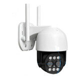 Cámara Seguridad Ptz Ip Wifi Doble Lente Zoom Óptico 8x 4 Mp