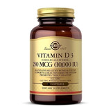 Solgar | Vitamin D3 | 250 Mcg | 10000 Iu | 180 Softgels