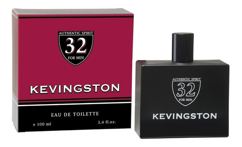 Perfume Kevingston 32 Rojo Hombre 100ml Edt