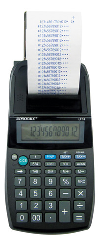 Calculadora De Impressão 12 Digitos Lp18 Procalc