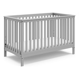 Cuna Convertible 4 En 1 Gris Pajarita Sofá Cama Infantil Tam