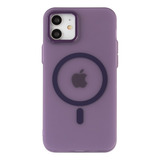 Protector Mobo Glam Magsafe Filter Para iPhone - Morado Color 12 Pro/12