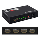 Multiplicador Hdmi Señal 1x4 Hd Amplifier