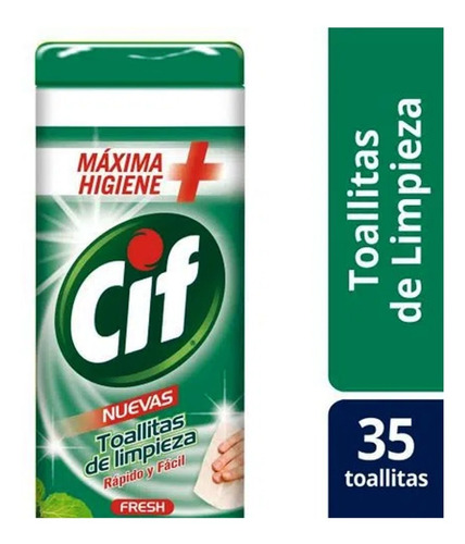 Cif Toallitas Húmedas Tradicional 35un/solocachureos