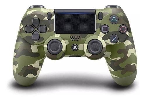 Controle Ps4 Dualshock 4 Verde Camuflado Original  N. Fiscal