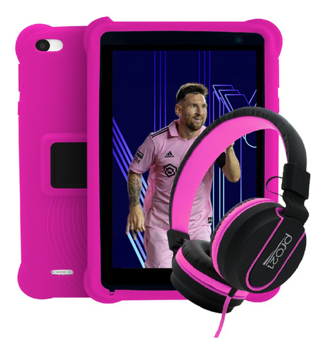 Tablet Niños 2gb Ram Con Funda + Auriculares Vincha 3.5mm