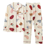 Pijamas Mujer Con Bonitos Estampados, Paquete De 2