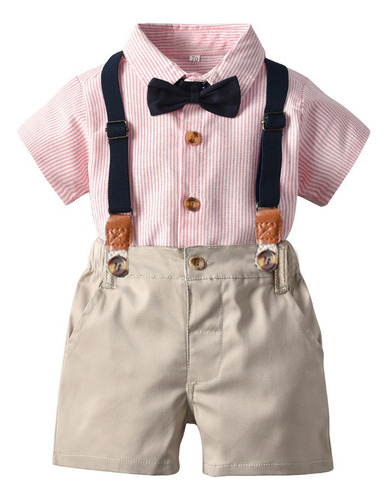 Conjunto De Short Y Playera Para Bebé