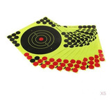 50 Units Paper Reactive Adhesive Targets 8x8 Inches