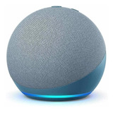Amazon Echo Dot 4th Gen Con Asistente Virtual Alexa Color Twilight Blue 110v/240v