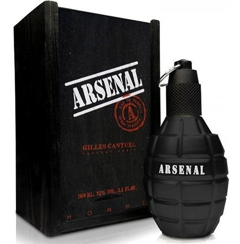 Perfume Arsenal Black Edp Masculino 100ml Original Lacrado