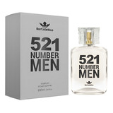 Perfume 521 Number Men 100ml - 212 Men Bortoletto