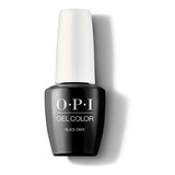 Opi Gelcolor Black Onyx Semipermanente - 15ml Color Negro