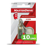 Kit 10 Pendrive 4gb Atacado Masterdrive Premium Original