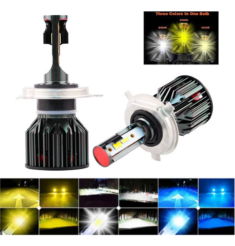 2 Unids Car 9005 Hb4 Led Canbus Carir De Cara De Cara H7 H4