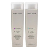 Kit Shampoo Acondicionador Tec Italy Silk System Shine 300ml