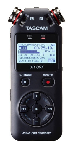 Gravador De Áudio Tascam Dr-05x 