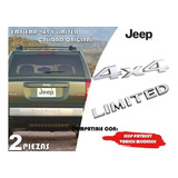 Emblemas Cajuela 4x4 Y Limited Jeep Patriot Original Calidad