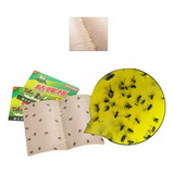 Set X10 Trampa Placa Adhesiva Atrapa Insecto Mosca Cucaracha