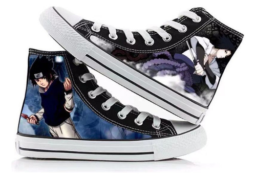 Estampa Temática De Anime Para Sapatos Casuais Para Estudant