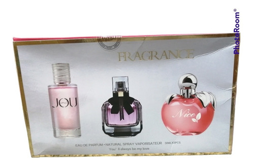 Pack De 3 Perfumes De Mujer 30ml Ideal Para Obsequiar 