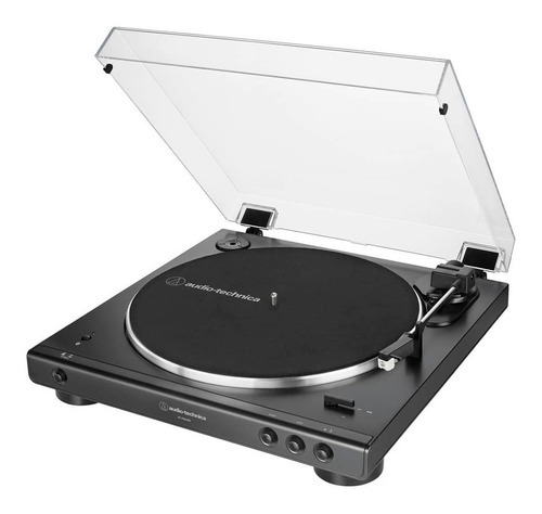 Audio-technica At-lp60xbt-bk Tornamesa Inalambrica Bluetooth