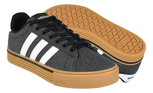 Tenis Dama adidas Daily 4.0 If4492 Textil Negro