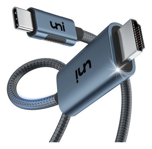 Cable Hdmi 2.1 A Usb C 8k 60hz 4k 144hz Thunderbolt 4/3 1.8m