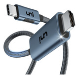 Cable Hdmi 2.1 A Usb C 8k 60hz 4k 144hz Thunderbolt 4/3 1.8m