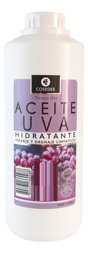 Aceite Masaje Therapy Uva Cosedeb 1 Litro