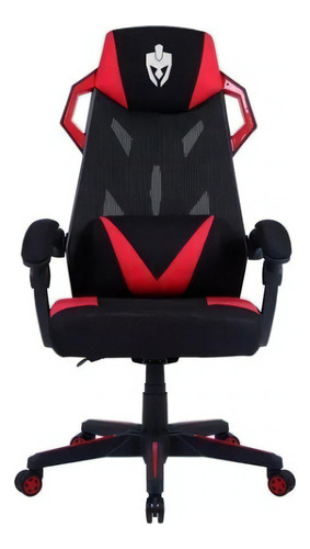 Cadeira Gamer Evolut Ace Suporta Até 120 Kg Vermelho Eg-909 Material Do Estofamento Estofado