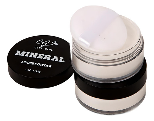 Polvo Volatil Translucido Sellador De Maquillaje Mineral