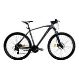 Bicicleta Mtb Slp 200 Pro Shimano 24v Freno Hidráulico Color Negro - Gris Tamaño Del Cuadro L