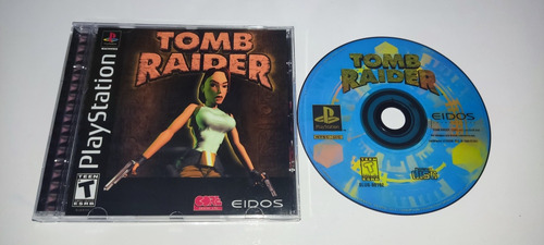 Tomb Raider  Playstation Patch Midia Prata!
