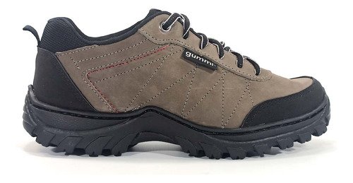 Zapatillas Gummi Hombre Trekking Cuero Vacuno Trabajo Rimini