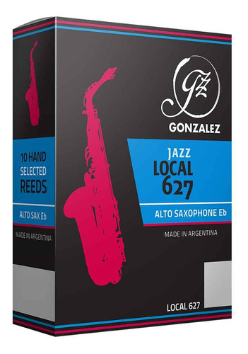 Cañas Gonzalez Saxo Alto Jazz Caja X 10 Unidades