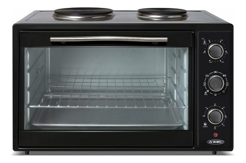 Horno De Mesa Eléctrico Axel 45 L Con 2 Anafes